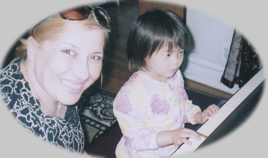 beginner piano lesson